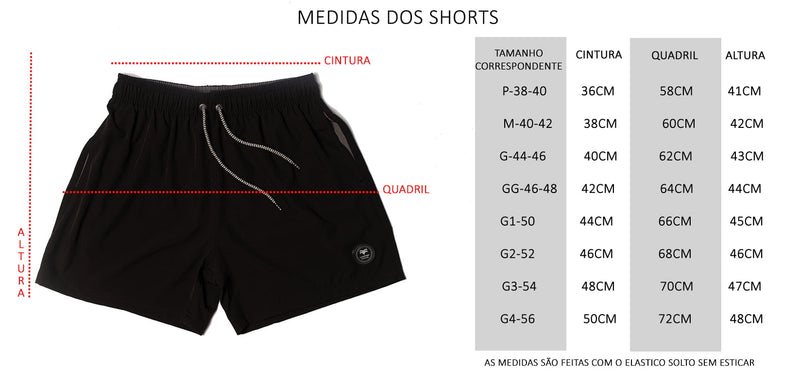 Conjunto Calções Esportivos Fila