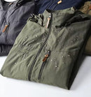 Jaqueta impermeável com capuz