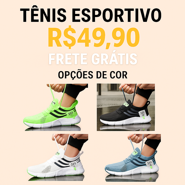 Tênis masculino esportivo 33Y