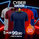 Kit 5 Camisetas Tecnológicas Masculinas Bergstrom