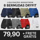 Bermudas Dryfit Everlast KIT COM 8 + Frete Grátis