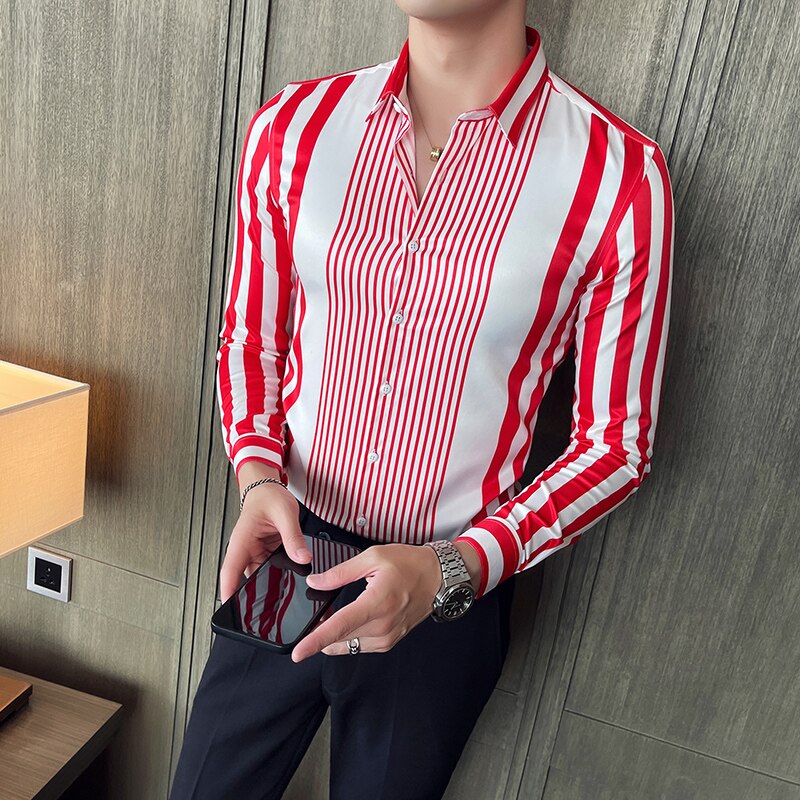 Camisa Valentim Masculina Casual Ref024