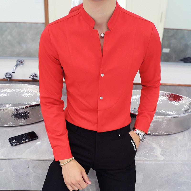 Camisa Valentim Masculina Casual Ref025