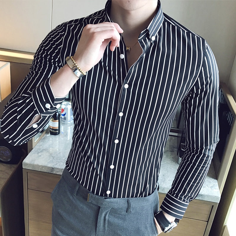Camisa Valentim Masculina Social MV446