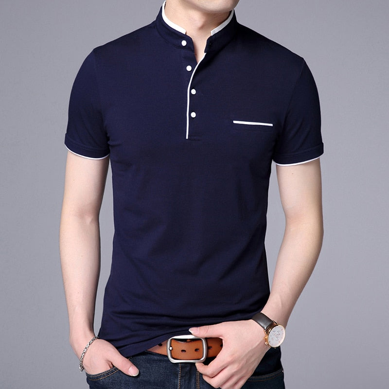 Camisa Valentim Masculina Henley ECH002