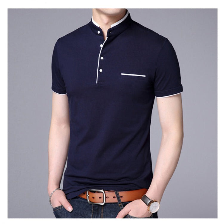 Camisa Valentim Masculina Henley ECH002