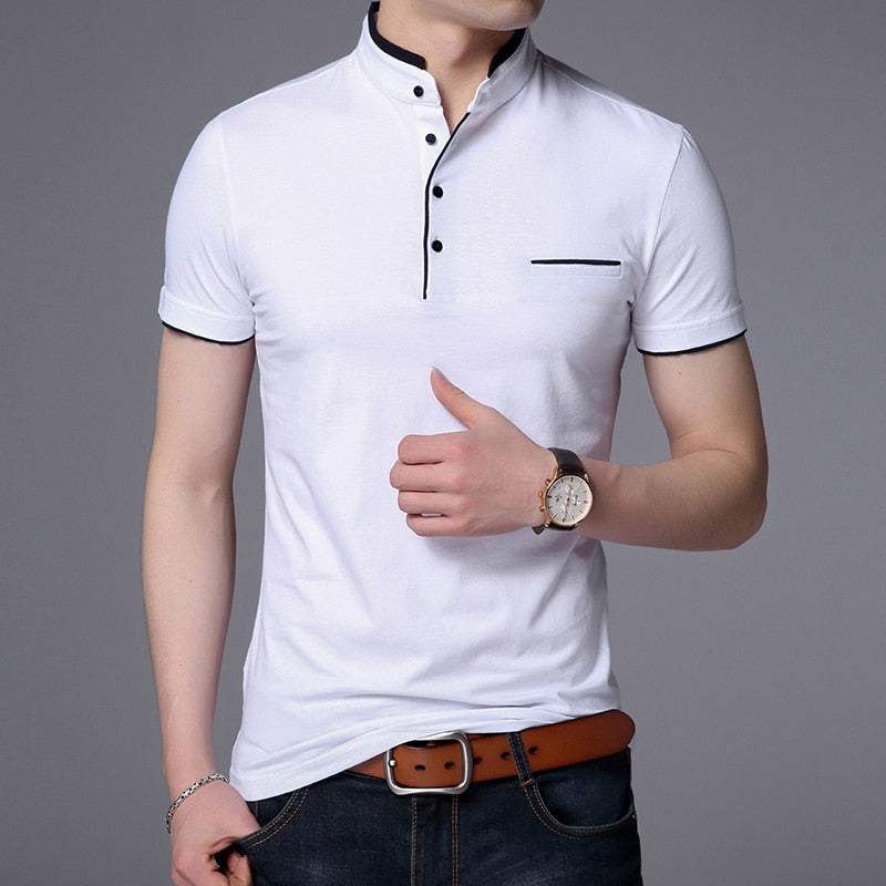 Camisa Valentim Masculina Henley ECH002