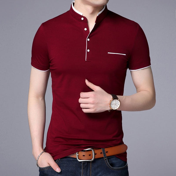 Camisa Valentim Masculina Henley ECH002