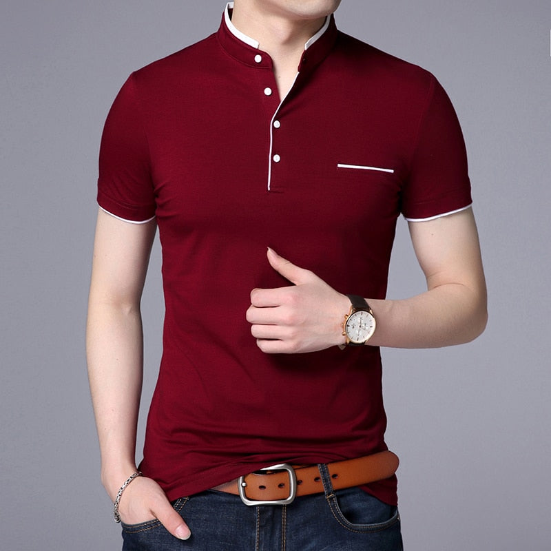 Camisa Valentim Masculina Henley ECH002