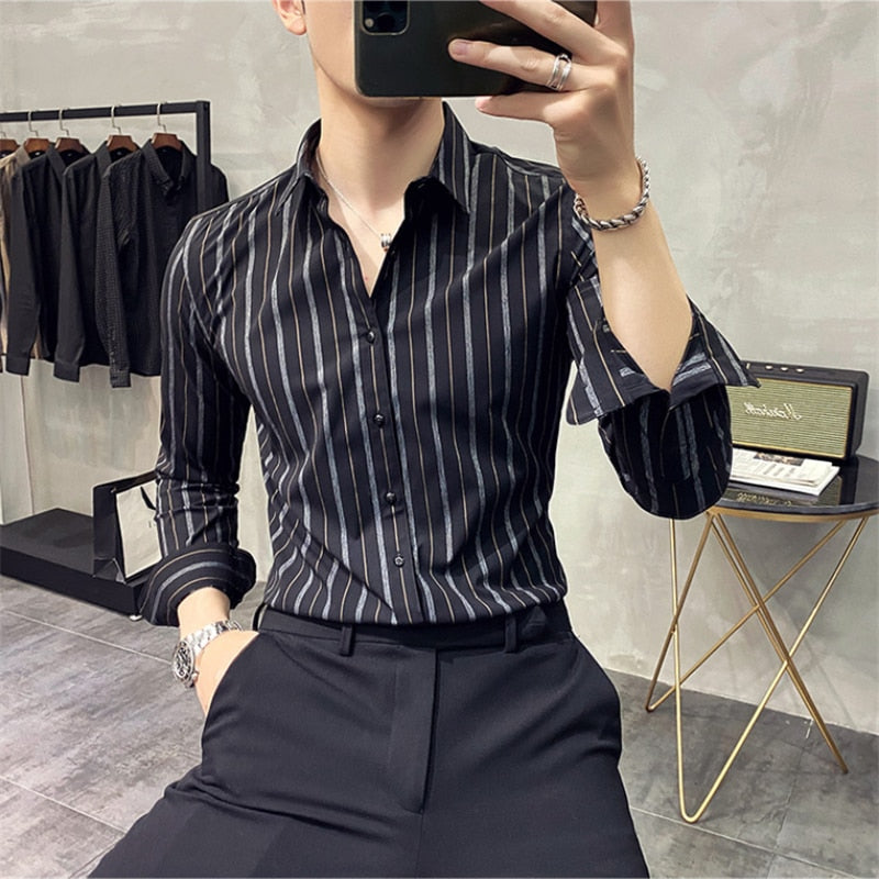 Camisa Valentim Masculina Casual Ref029