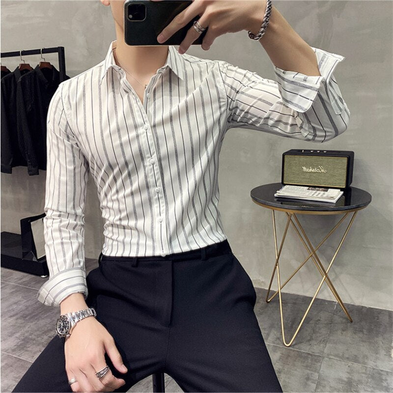 Camisa Valentim Masculina Casual Ref029