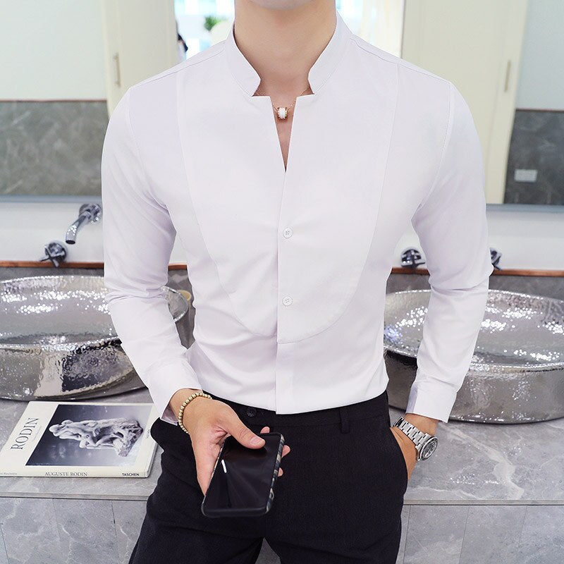 Camisa Valentim Masculina Casual Ref025