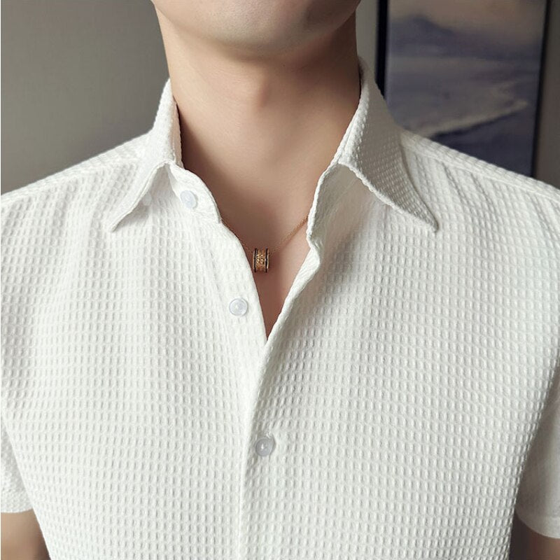 Camisa Valentim Masculina Manga Curta Ref037