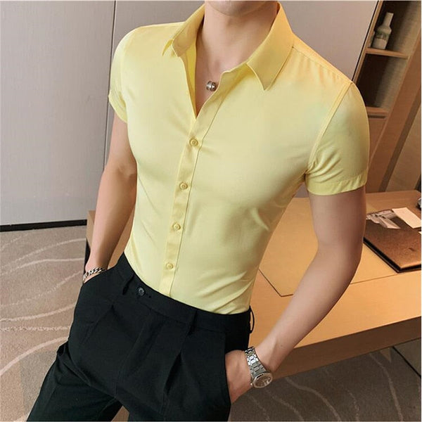 Camisa Valentim Masculina Manga Curta Ref043