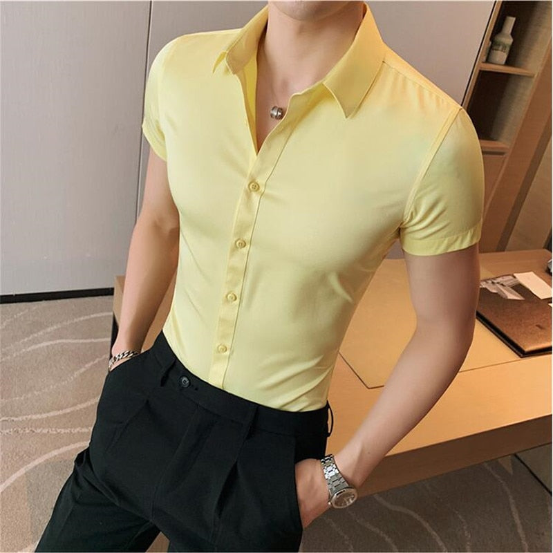 Camisa Valentim Masculina Manga Curta Ref043