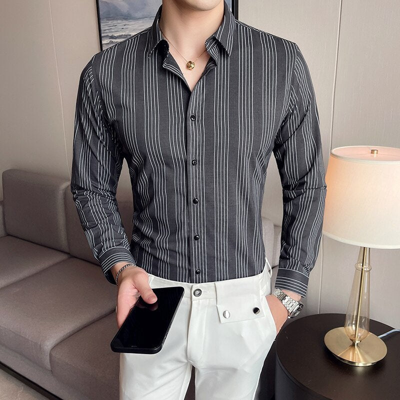 Camisa Valentim Masculina Casual Ref026