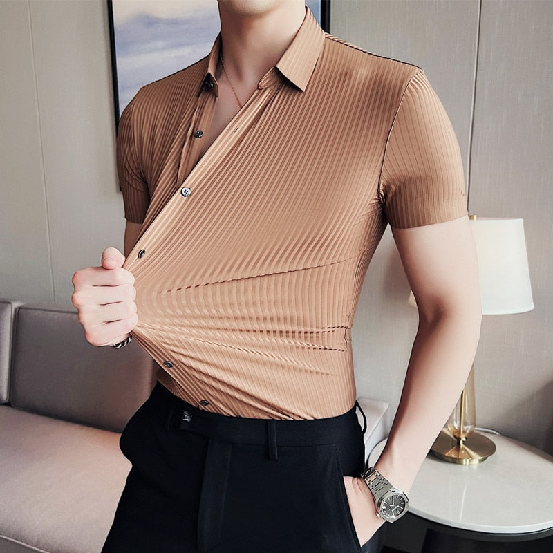 Camisa Valentim Masculina Manga Curta Ref036