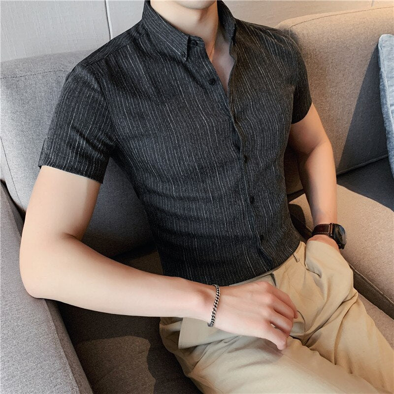 Camisa Valentim Masculina Manga Curta Ref041