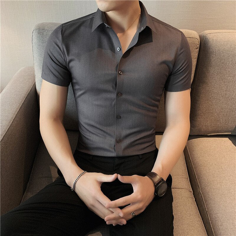 Camisa Valentim Masculina Manga Curta Ref040