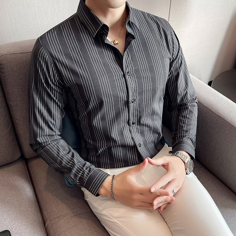 Camisa Valentim Masculina Casual Ref026