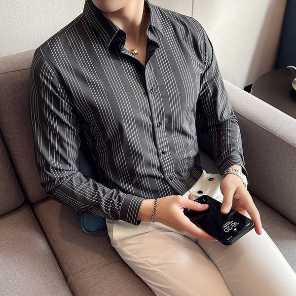 Camisa Valentim Masculina Casual Ref026
