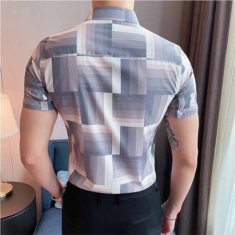 Camisa Valentim Masculina Manga Curta Ref039