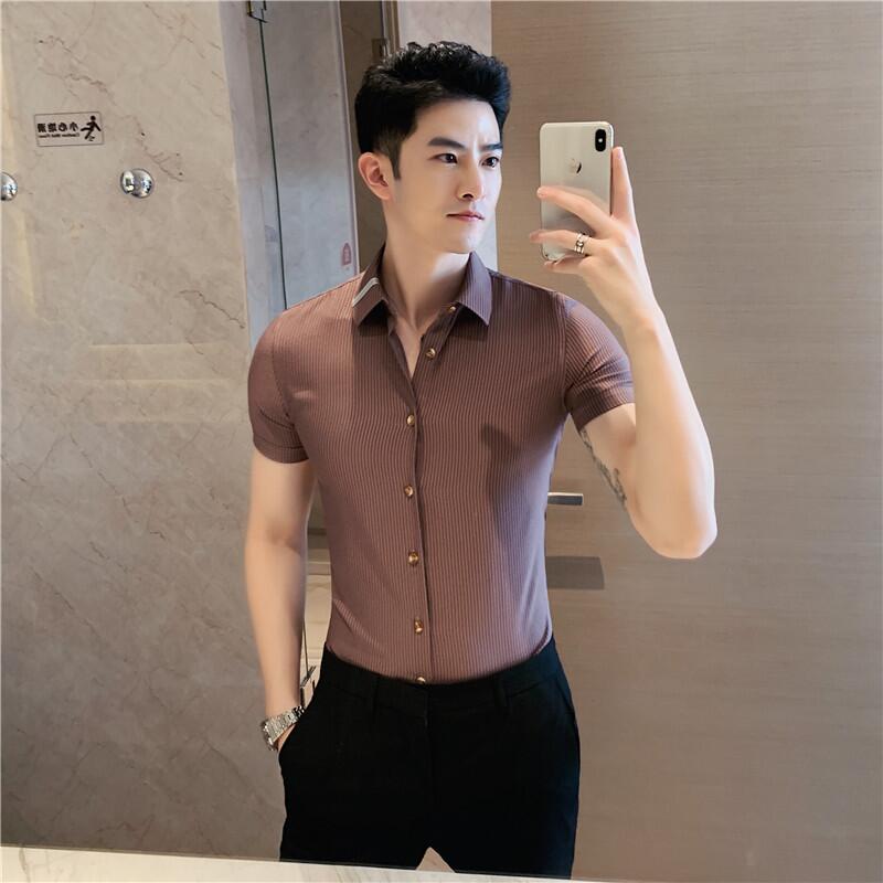 Camisa Valentim Masculina Manga Curta Ref042