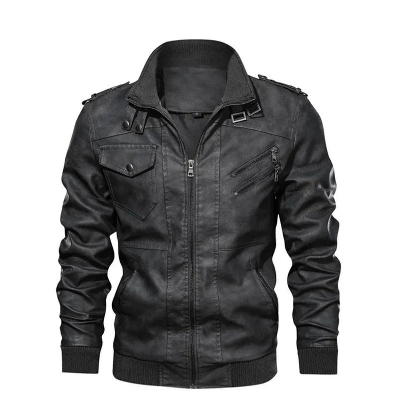 Jaqueta Masculina em Couro Genuino - Premium Men