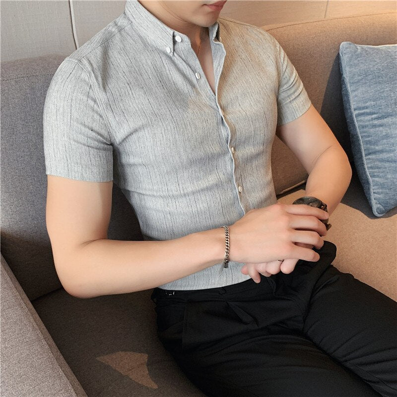 Camisa Valentim Masculina Manga Curta Ref041