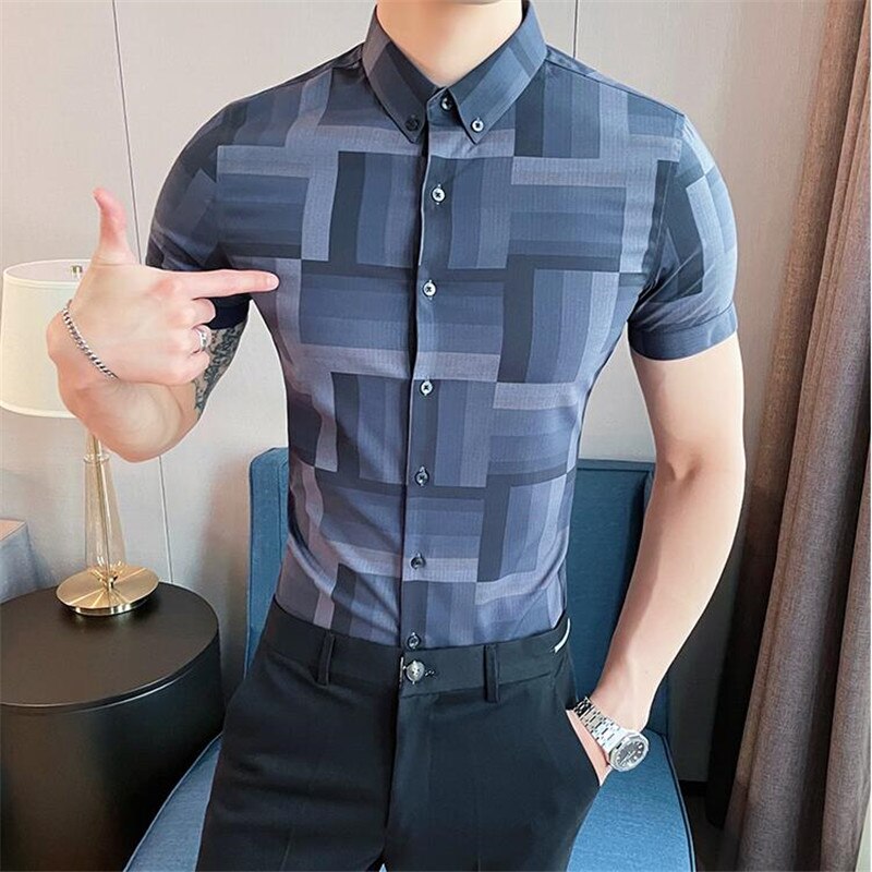 Camisa Valentim Masculina Manga Curta Ref039