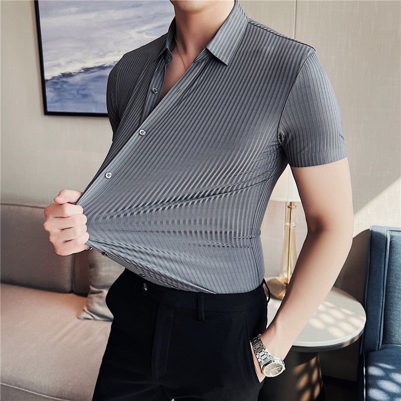Camisa Valentim Masculina Manga Curta Ref036
