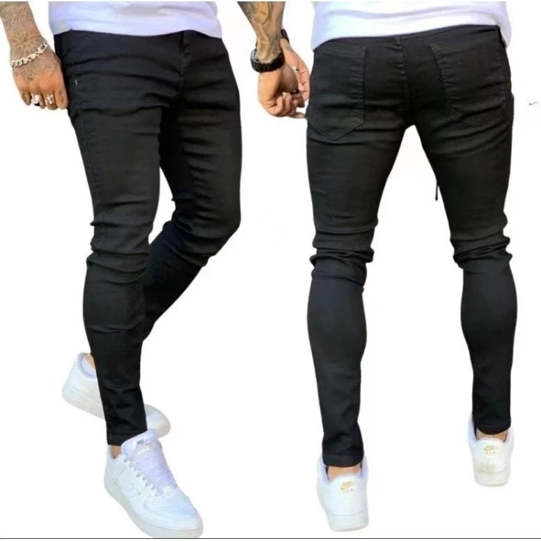 Kit 6 Calças Jeans masculina skinny com elastano linha premium - ATACADO