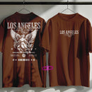 Camiseta Masculina Algodão no Estilo Urbano Streetwear City Of Los Angeles