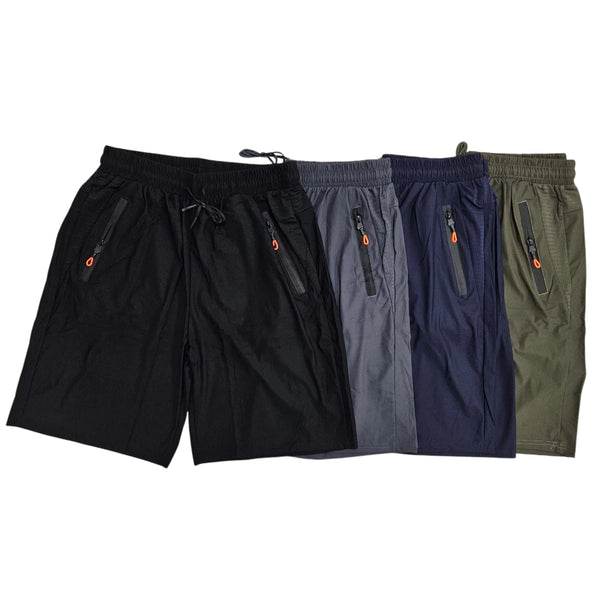 Bermuda Masculino DryFIT Esportivo Com Ziper