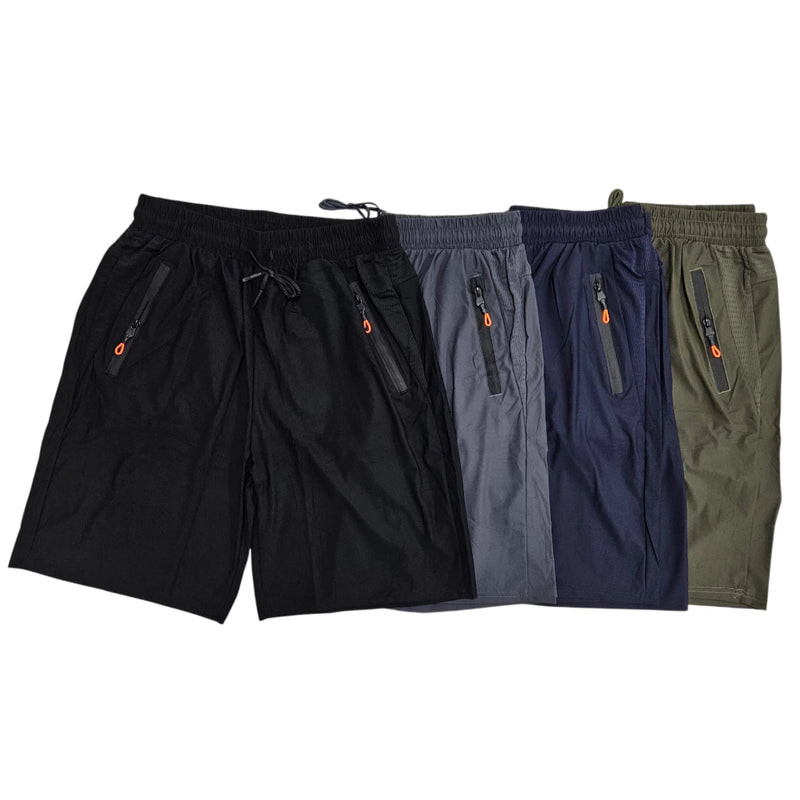 Bermuda Masculino DryFIT Esportivo Com Ziper