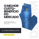 Kit 6 Calças Jeans masculina skinny com elastano linha premium - ATACADO