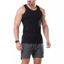 Kit C/3 Regata Premium Masculina Modelo Americano Canelada Algodão e Elastano Malha Encorpada Ultra Conforto