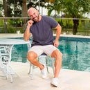 Kit 6 Camisetas Básicas Masculina 100% Algodão