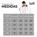 Corta Vento Masculina Impermeável Semi Forrada PRETO Rock Saints