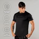 Kit 4 Camiseta Dry Masculina Manga Curta Fitness Academia Corrida CrossFit Poliester Premium