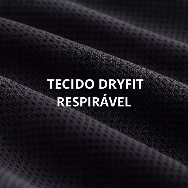 Kit 3 Shorts 2 em 1  Dry Masculino Corrida e Academia com Forro de Compressão