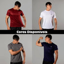 Kit 4 Camiseta Dry Masculina Manga Curta Fitness Academia Corrida CrossFit Poliester Premium