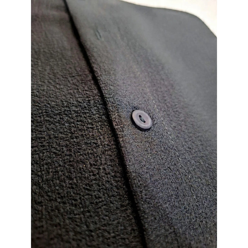 Camisa  Old Money Premium Casual Masculina Texturizada Com Botões