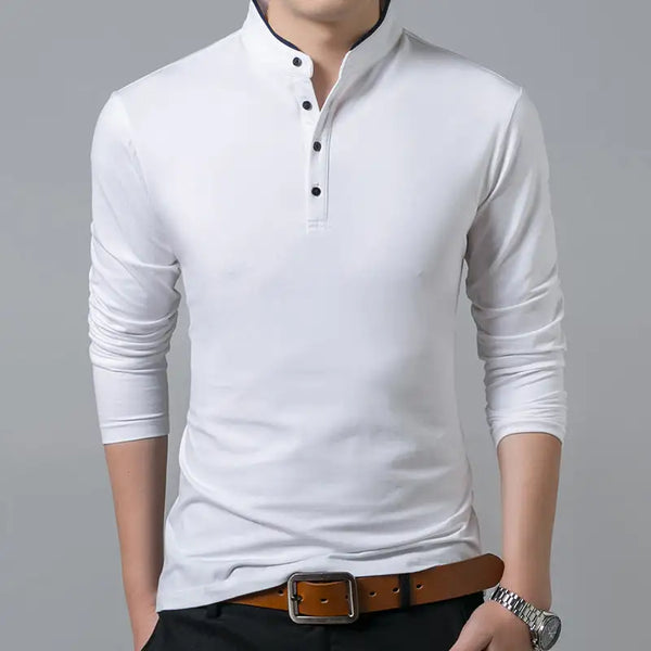 Camisa Valentim Masculina Henley ECH003