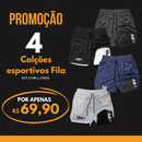 Conjunto Calções Esportivos Fila