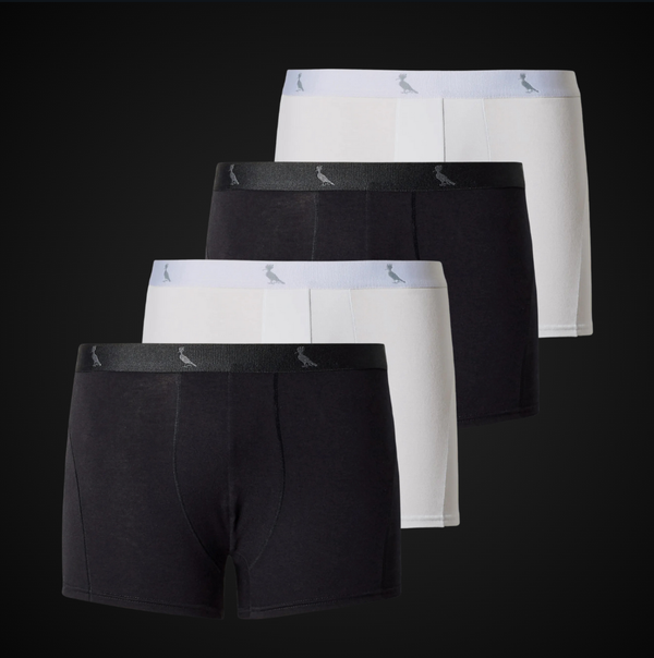 Kit 4 cueca boxer algodão